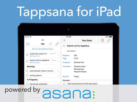 免費下載生產應用APP|Tappsana for Asana - Team Collaboration & Project Management app開箱文|APP開箱王
