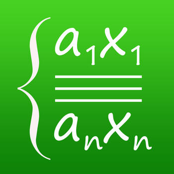 Calculator for solving systems of linear equations ( 2x2 3x3 4x4 5x5 6x6 7x7 8x8 9x9 10x10 11x11 ) - System solver LOGO-APP點子