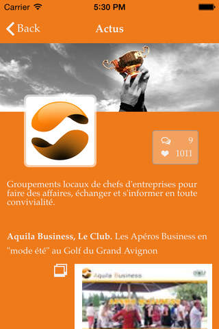 Aquila-Business screenshot 2