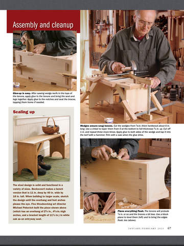Скриншот из Fine Woodworking Magazine