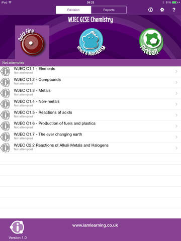 【免費教育App】I Am Learning: GCSE WJEC Chemistry-APP點子