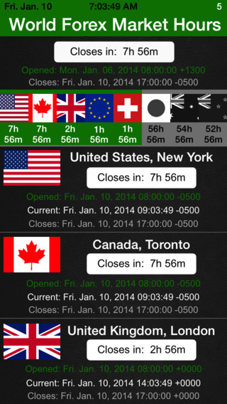 【免費財經App】World Forex Market Hours FREE-APP點子