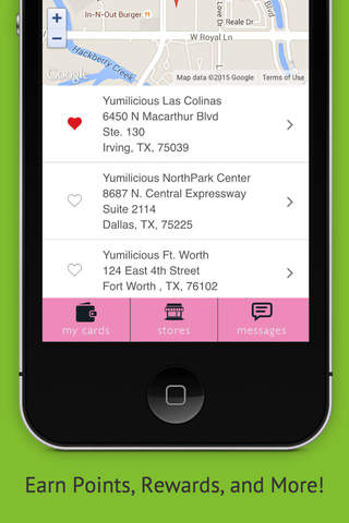 Yumilicious Frozen Yogurt Mobile Application screenshot 4