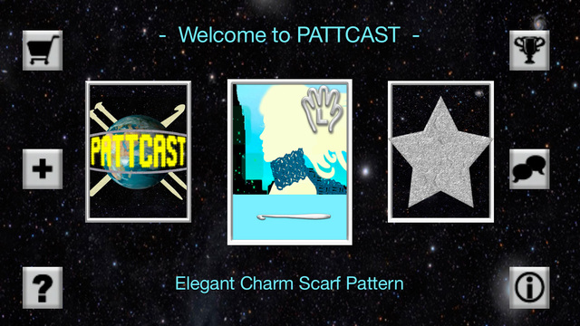 免費下載生活APP|PATTCAST Lefties! Elegant Charm Scarf - Free Animated Crochet Pattern app開箱文|APP開箱王