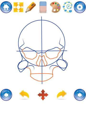 【免費教育App】How to Draw Skulls-APP點子