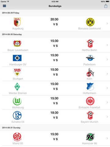 免費下載運動APP|BestFootball for Bundesliga 2014/15 -- Odds,Fixtures & Results app開箱文|APP開箱王