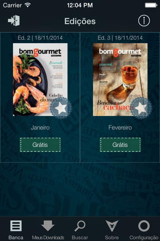 Revista Bom Gourmet screenshot 2