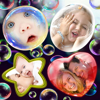 Photo in Bubbles LOGO-APP點子