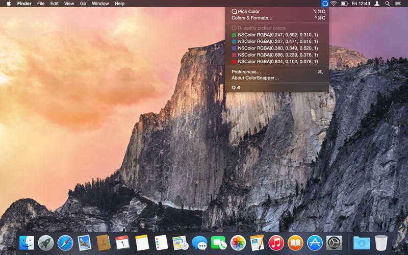 ColorSnapper 2 for Mac 1.5.1 激活版 - 优秀的屏幕取色工具