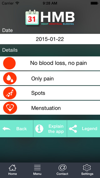 【免費健康App】Heavy Menstrual Bleeding-APP點子