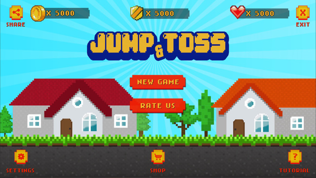Jump and Toss