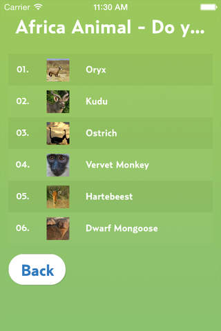 African Animal - Do You Know? screenshot 4