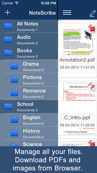 【免費生產應用App】NoteScribe: Notes, PDF Annotation, Drawing and Sketching-APP點子