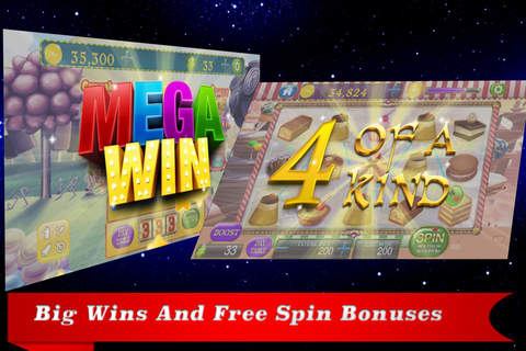 Ice-Cream Casino - Feeling Casino Style Slots with Mega Wilds, Progressive & Daily Bonus screenshot 2