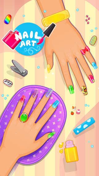 Nail Art - Salon Game Ads Free