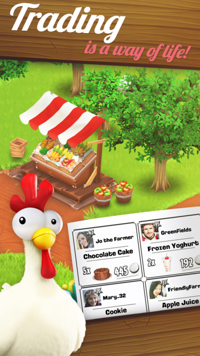 Screenshots of Hay Day for iPhone