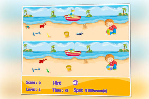 Beach Kids Differences screenshot 4
