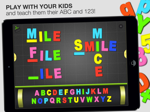ABC - Magnetic Alphabet Lite for Kids - Learn to write