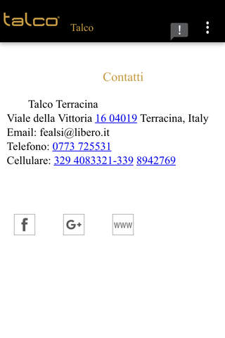 Talco Terracina screenshot 3