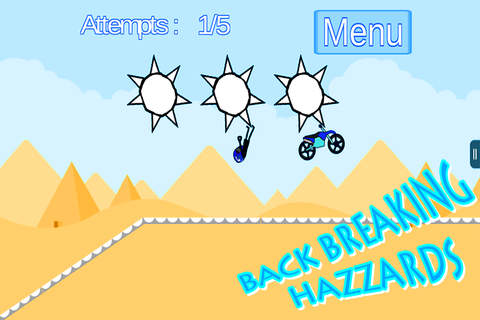 Doodle Stick Bike Racing 2 (online multiplayer motocross bmx stunt game) screenshot 3