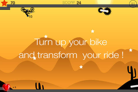 ' A Gravity Stick Biker screenshot 2