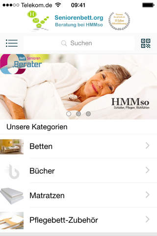 Seniorenbett.org - Die Shopping- und Service-App screenshot 2