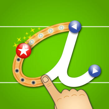 LetterSchool - learn to write letters and numbers LOGO-APP點子