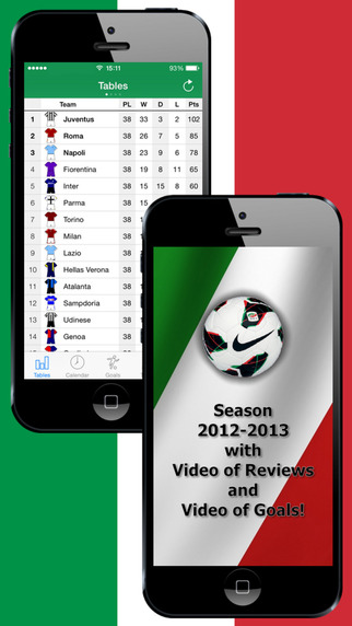 免費下載運動APP|Italian Football Serie A - with Videos of Reviews and Videos of Goals. Season 2012-2013 app開箱文|APP開箱王