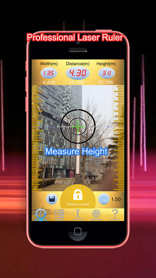 Laser Pointer Measure - Distance Height Width Measurement