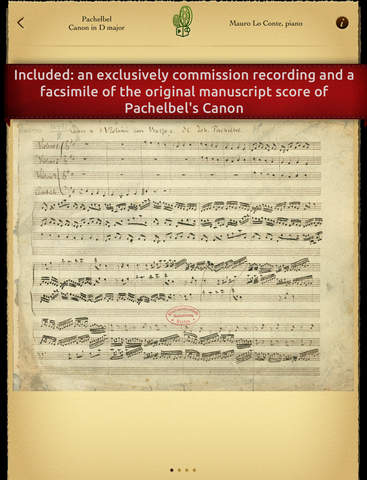 【免費音樂App】Play Pachelbel – Canon (interactive piano sheet music)-APP點子