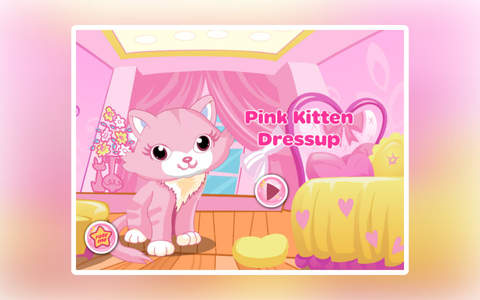 Pink Kitten Dress Up screenshot 2