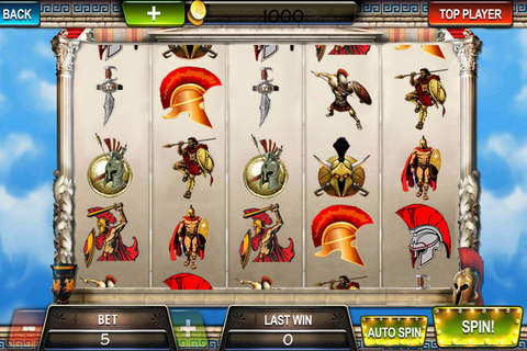 Aaaalibabah 777 Gladiator Spartan FREE Slots and Roulette & Blackjack screenshot 2