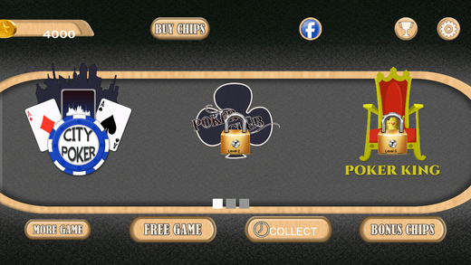 iTunes 的 App Store 中的神话般的赌场扑克城