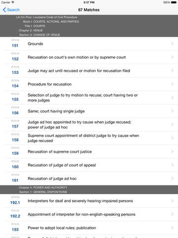 【免費書籍App】LA Code of Civil Procedure (Louisiana Law/Statutes)-APP點子