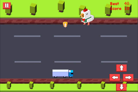 A The Jumpy Chicken Adventure - Hop Through For Survival Like An Animal PRO screenshot 2