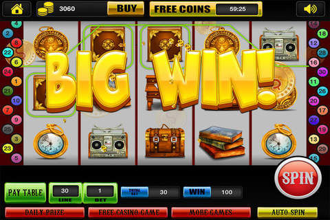 AAA Pharaoh's Antique Golden Trip to Vegas Fortune Slots Casino Games Pro screenshot 2