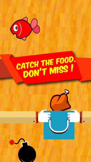 【免費遊戲App】Catch the Food - Catching Falling Fruits & Collect Them All, Feeding Mania Games for Kids-APP點子