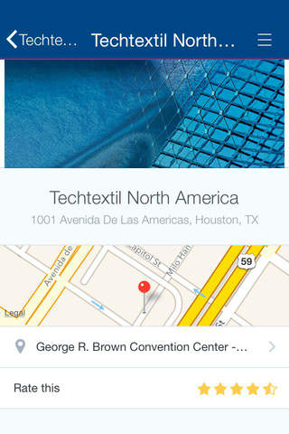 Techtextil North America screenshot 2