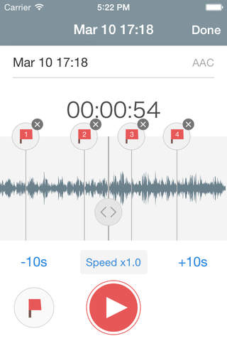 Voice Recorder Free - Recording Audio Memos App screenshot 3