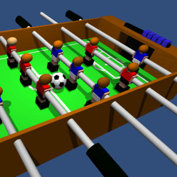 Table Football, Table Soccer,  Foosball. 3D. Pro LOGO-APP點子