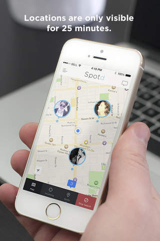 Spotd - Find your friends and chat privately screenshot 2
