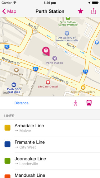 免費下載旅遊APP|Perth Rail Map Lite app開箱文|APP開箱王