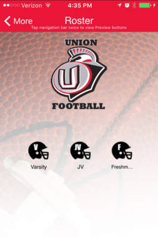 Union Titan Football screenshot 3