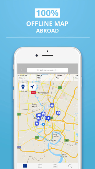 【免費旅遊App】Bangkok - your travel guide with offline maps from tripwolf (guide for sights, restaurants and hotels)-APP點子