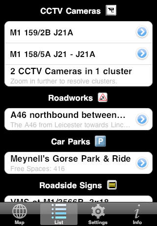 iHop>2: UK Traffic News and Travel Information screenshot 3