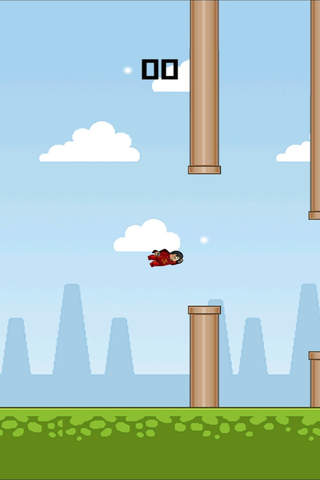 League of Heroes -  A Justice Caped Hero Flappy Crusaders Game screenshot 4