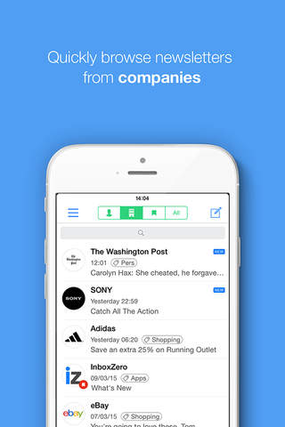 InboxZero – Your evolved Mailbox screenshot 3