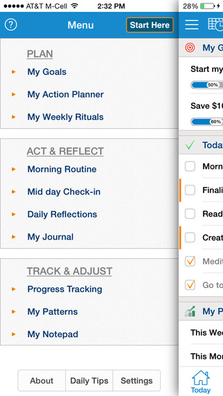 Productivity Wizard - Action Plan Life Goal Setting GTD Task List Habits and Self Improvement Tools