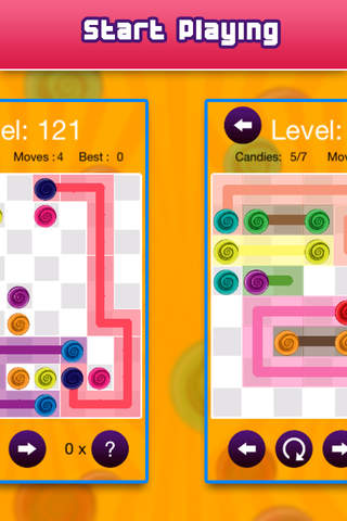Скриншот из Connect The Candy :  Flow Matching Candy Game for Kids and Adults