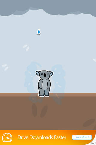 Panda escape rain screenshot 2